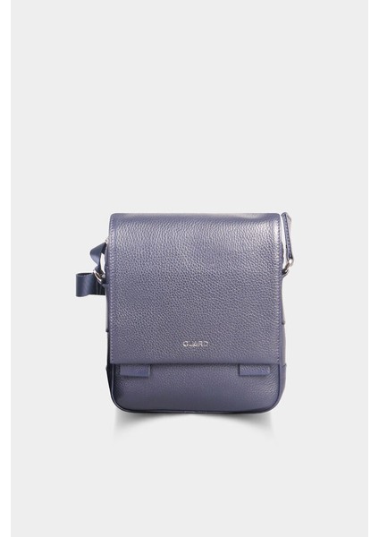 Hakiki Deri Erkek Lacivert Omuz Çantası (T716)