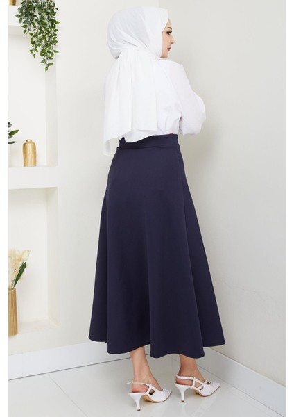 Mevlana Etek Lacivert HM2716 fırsatları