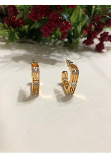 Gold Kare Küpe fiyatları