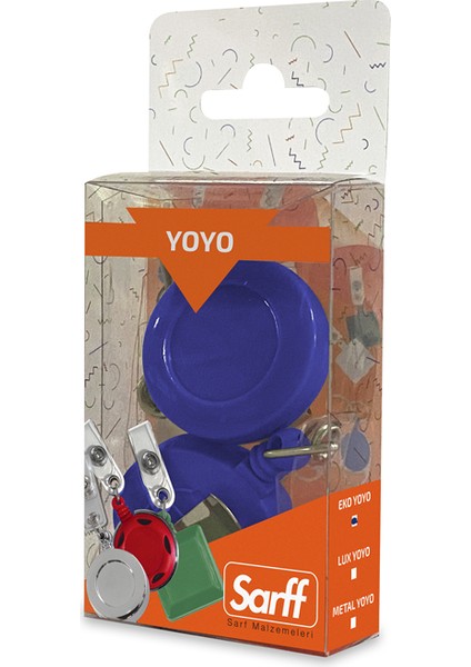 Yuvarlak Kancalı Mavi Eko Yoyo Blister - 2ADET fiyatları