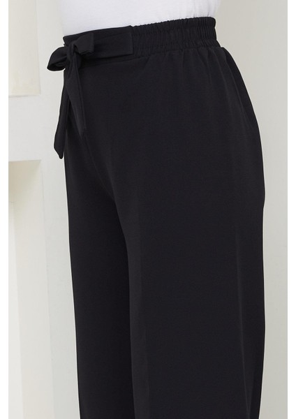 Bağlamalı Pantolon Siyah HM2782 modelleri
