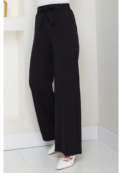 Bağlamalı Pantolon Siyah HM2782 fırsatları