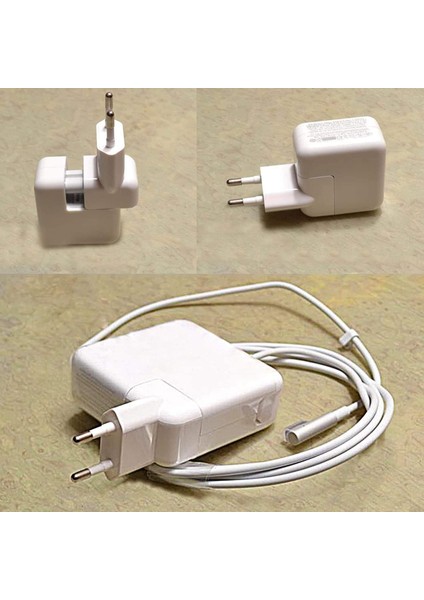 Ac Adaptör Avrupa Fiş Seyahat Şarj Dönüştürücü Değiştirme Portu Ipod iPhone iPad Tabletler MacBook Ac Güç Adaptörü (1 x Ab Tak)