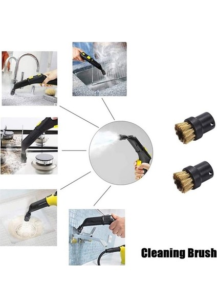 Karcher Buharlı Temizleyiciler Için Pirinç Tel Fırça Alet Nozulları Sc1 Sc2 CTK10 Sc3 Sc4 Sc5 Sc7 Yedek Aksesuarlar (Yurt Dışından) fiyatları
