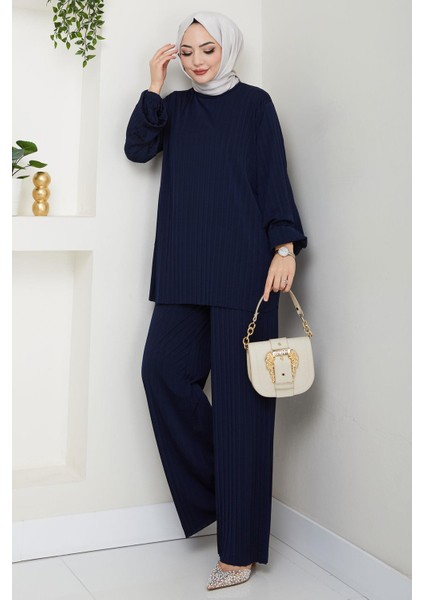 Sandy Ikili Takım Lacivert HM2701 modelleri