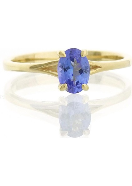 Tanzanite Oval Tektaş Yüzük fiyatları