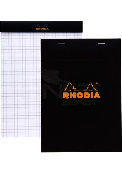 Basic Bloknot Siyah Kapak 80G 80 Yaprak 148X210MM Kareli