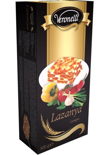 Lazanya Makarna 500 gr x 14 Adet