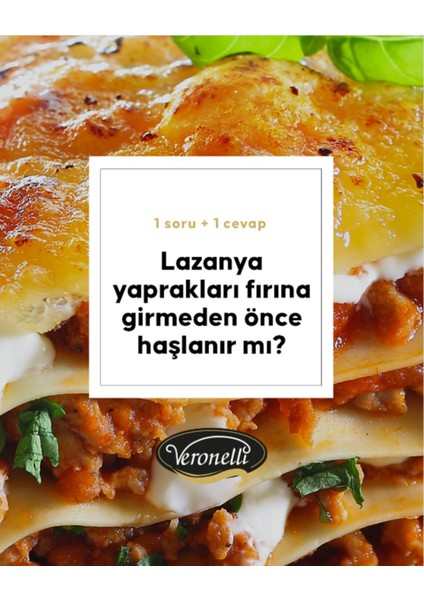 Lazanya Makarna 500 gr x 14 Adet