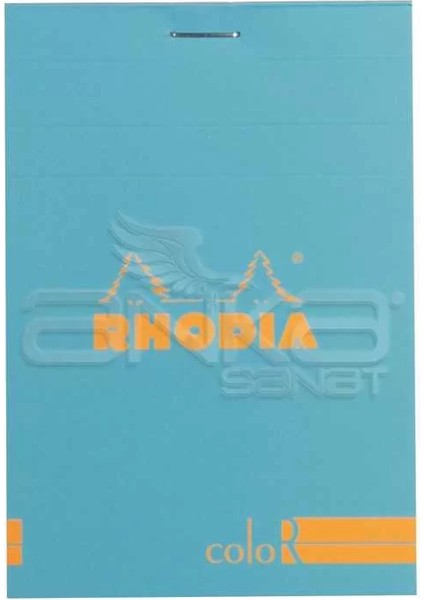 Basic Çizgili Bloknot Turquoise Blue Kapak 90G 70 Yaprak