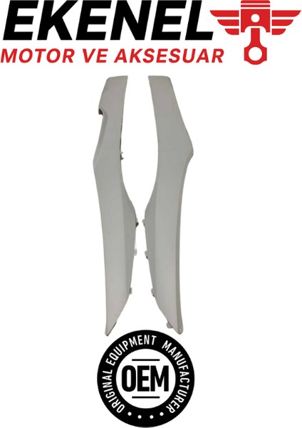 Honda Alpha 110 Marşpiyel Açık Gri Takım | Oem Yedek Parça