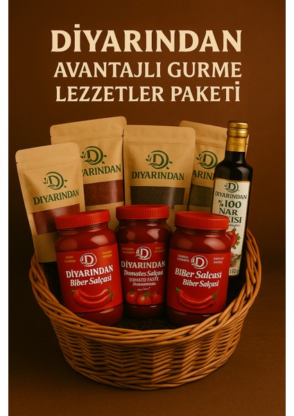 Hatay Gurme Lezzetler Avantaj Paketi (10 Çeşit Ürün)
