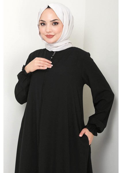 Büyük Beden Mevlana Ferace Siyah HM02153 modelleri