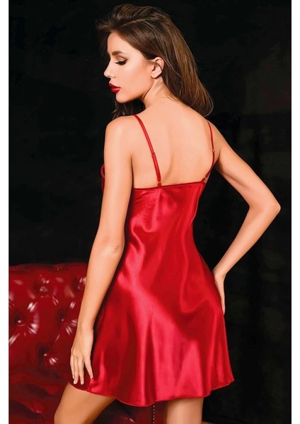 Nightlıght 3414 Saten Askılı Mini Gecelik fiyatları