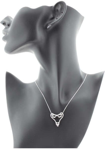 Pırlanta Kalp Tasarım Kolye fırsatları