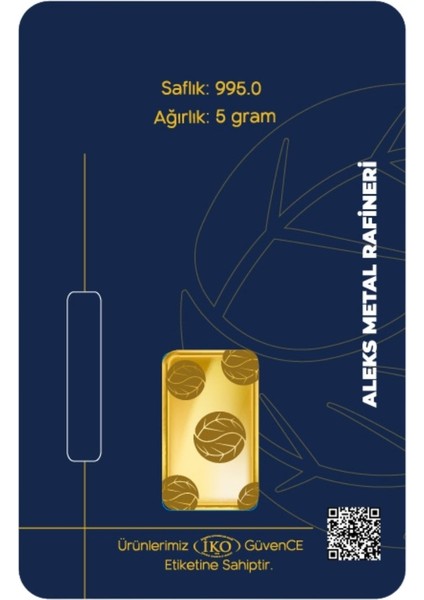 Agakulche 5 gr 995 24 Ayar Amr Külçe Altın fiyatları