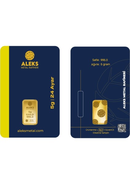 Agakulche 5 gr 995 24 Ayar Amr Külçe Altın modelleri