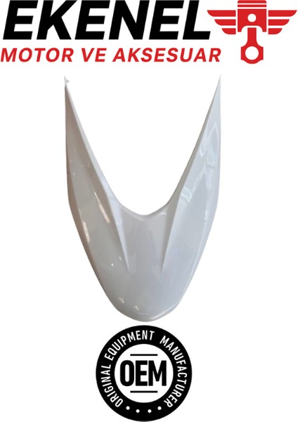 Honda Alpha 110 Far Çerçevesi Beyaz | Oem Ön Far Kapağı