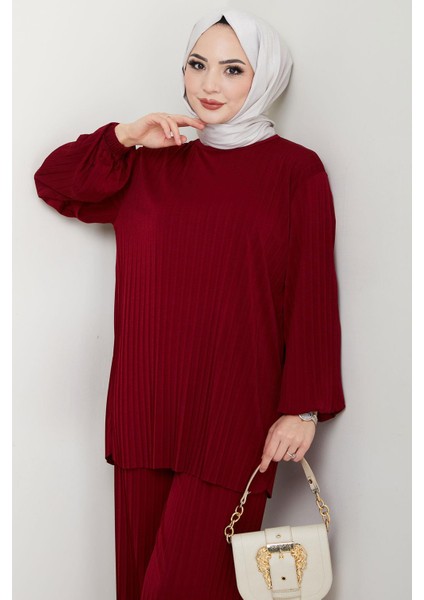 Sandy Ikili Takım Bordo HM2701 modelleri