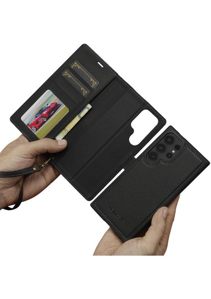 Samsung Galaxy S24 Flip Case Ultra Kickstand Pu Deri Cüzdan Kılıf 2 (Yurt Dışından) indirimleri