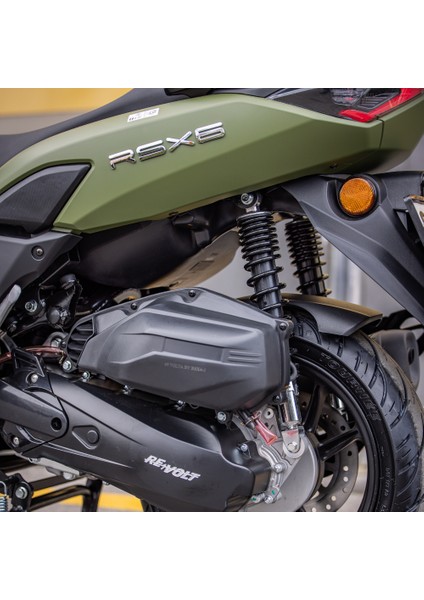 Rsx6 Benzinli Motosiklet Yeşil 125CC