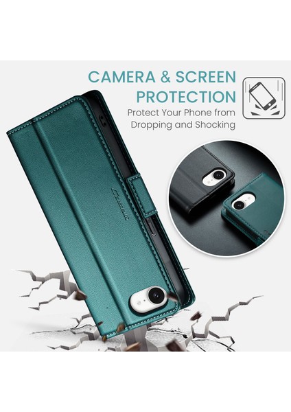 Oppo Reno 12 Pro 5g Hafif Rfıd Engelleme Manyetik Kapatma Deri Kapaklı Kılıf 3 Kart Yuvası (Yurt Dışından) indirimleri