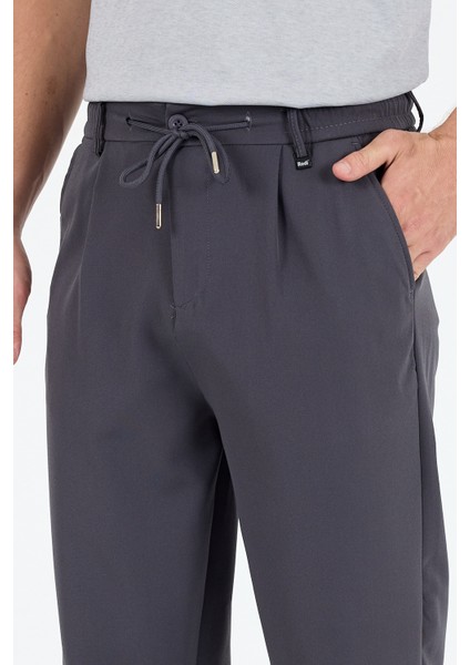 Erkek Duble Paça Baggy Jogger Eşofman Altı Pantolon – Rahat Kalıp, Günlük Şık Spor Giyim 3665