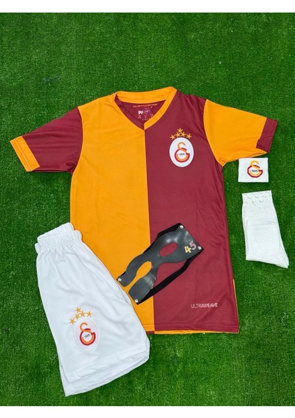Galatasaray 25/26 Yeni Sezon Çocuk Osımhen Iç Saha Forması 4lü Set
