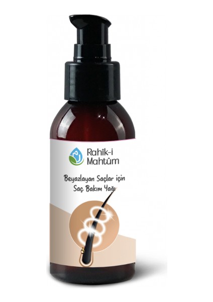 Saç Bakım Yağı (Beyazlayan Saçlar için) (100 mL)