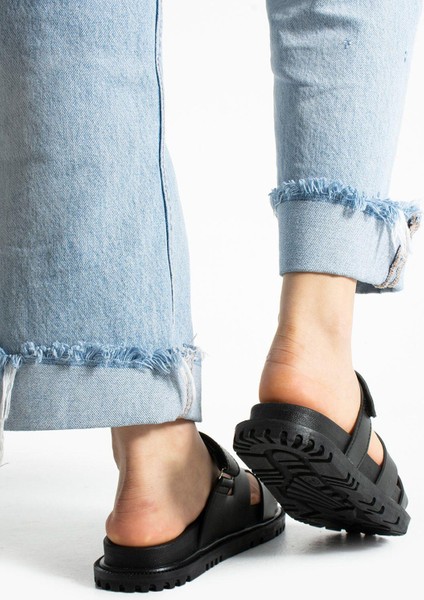 Kadın Cırtlı Anatomik Terlik Dayanıklı Pu Deri Malzeme ile Rahat Kullanım indirimleri