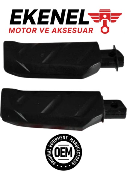 Honda Alpha 110 Arka Basamak Takımı | Oem Yan Yolcu Ayaklığı