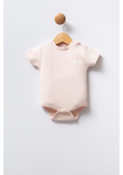 U.s Polo Assn Kız Bebek 3lü Body Set, %100 Pamuk / %100 Cotton fırsatları