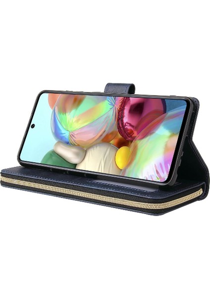 Samsung Galaxy A72 5g Kılıf El Kayışı Kart Tutucu Kılıf ile Kapak Çevirin (Yurt Dışından) modelleri