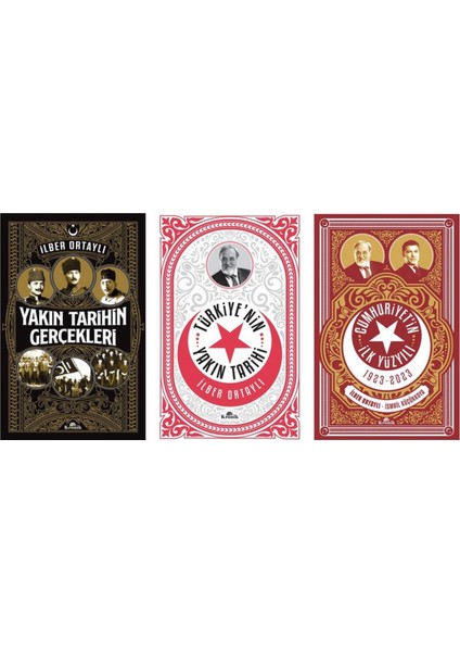 Yakın Tarihin Gerçekleri Set Ilber Ortaylı 3 Kitap