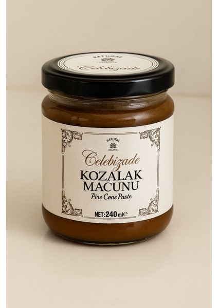 Doğal Kozalak Macunu 240 ml – Geleneksel, Katkısız ve Saf Ürün
