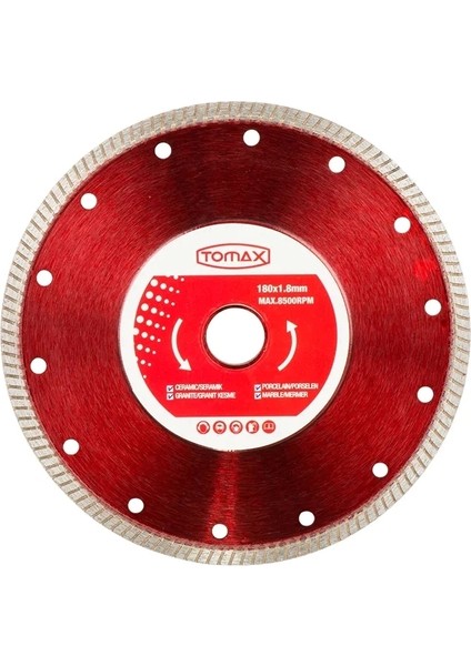 Seramik Fayans Kesici Disk - 125X1,3X22