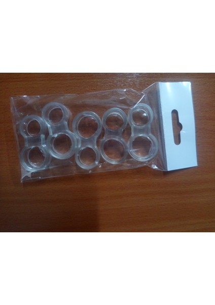 Plastik Şeffaf (8) Kapı Kolu Tamponu 1 Paket 5 Adet