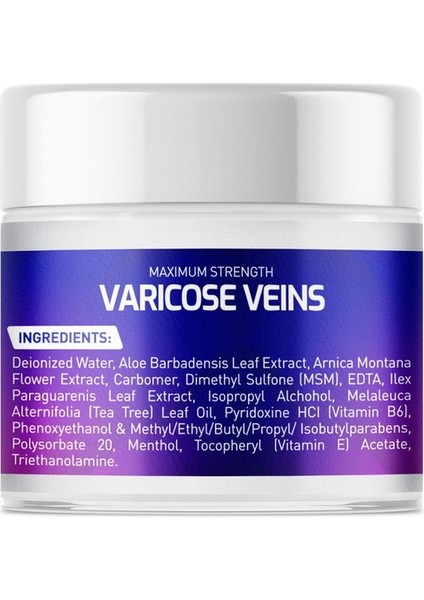Maximum Strength Varicose Vein Kremi 100 Ml. fiyatları