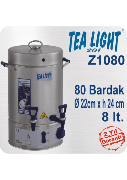 Tea Lıght 80 Bardak 8 Lt.