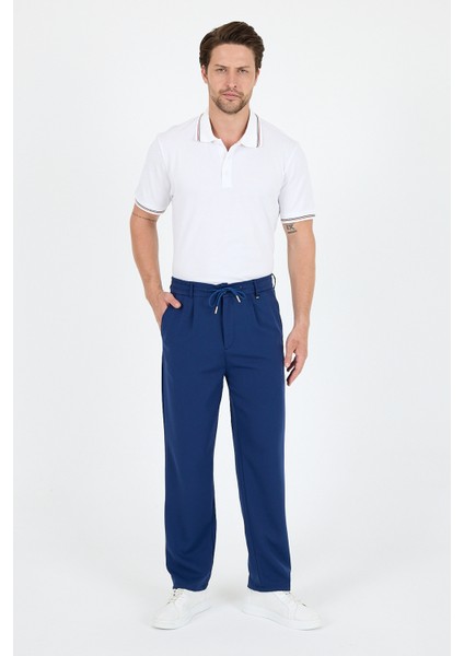 Erkek Duble Paça Baggy Jogger Eşofman Altı Pantolon – Rahat Kalıp, Günlük Şık Spor Giyim 3665