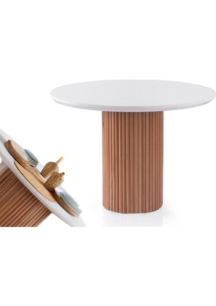 Azela Masa Sandalye Takımı 100CM Çap Yuvarlak fiyatları