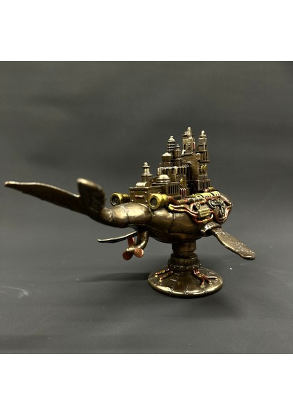 Galaktik Balina Savaş Gemisi Steampunk Dekor Veronese Design fiyatları