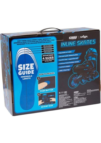 Smiggle - Funky Inline Ayarlanabilir Çocuk Pateni