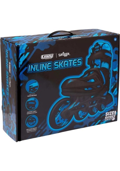 Smiggle - Funky Inline Ayarlanabilir Çocuk Pateni