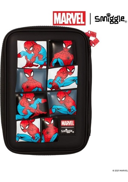 Smiggle - Marvel Spiderman Hardtop Kalem Kutusu