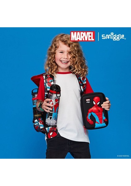 Smiggle - Marvel Spiderman Hardtop Kalem Kutusu