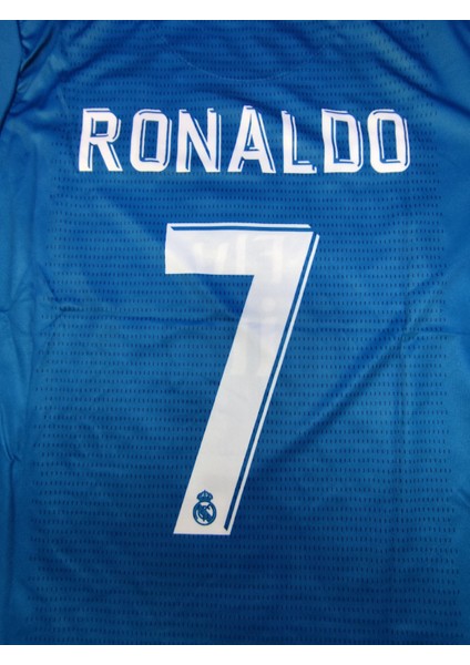 Yetişkin Forması Realmadrid Turkuaz Ronaldo Kısa Kol 2017 Sezon (Turkuaz) Ag fiyatları