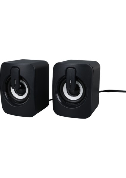 1+1 USB Mini Hoparlör Speaker 4 Ohm Bilgisayar Tablet Pc Notebook Uyumlu