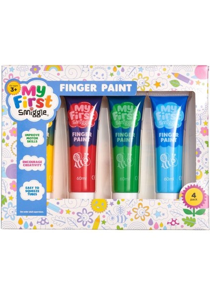 Smiggle - Ilk Smiggle Anaokulu Parmak Boyalarım