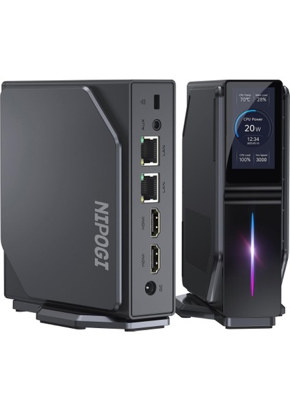 S1 Intel Alder Lake 12.nesil N100 16GB Ddr4 512GB Nvme HDMI Wifi6/bt5.2 WIN11 Pro Mini Pc modelleri